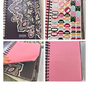 Vera Bradley Pink and Black Home Office Planner